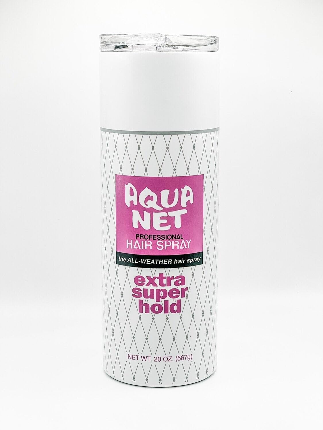 Amazon.com | Aqua Net Tumbler - White 20oz Stainless Steel, 80's
